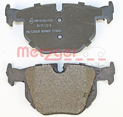 METZGER 1170843 GREENPARTS Bremsbelagsatz, Scheibenbremse